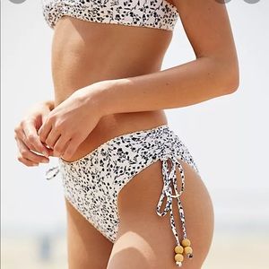 Peony swimwear Flora Ruched Bikini Bottom